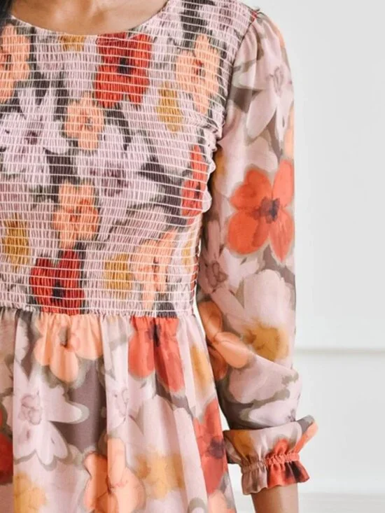 Jillian Harris Grace Midi Dress Mad About Style Fall 2023 Jilly Box Small - Picture 2 of 7